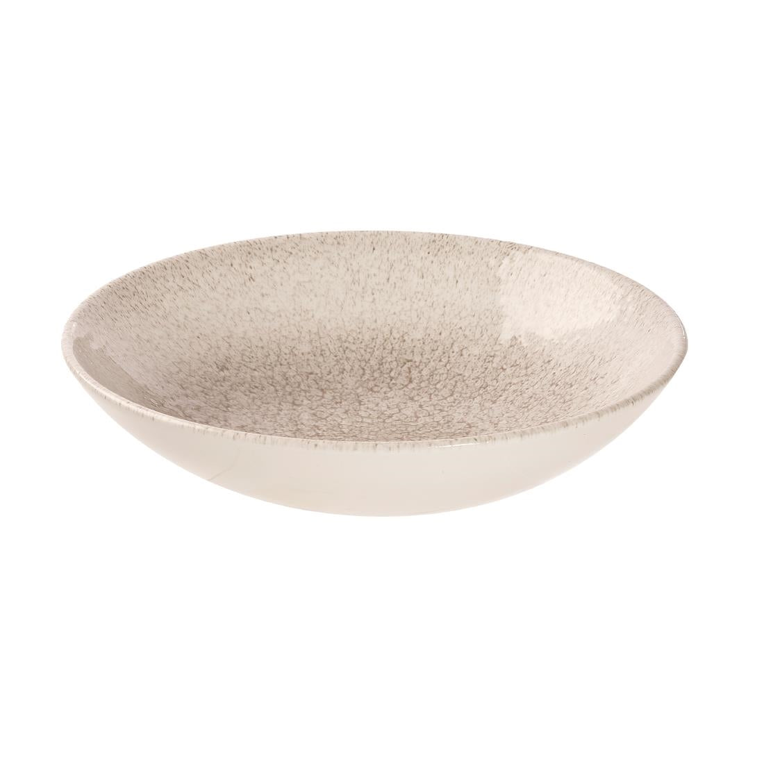 Churchill Studio Prints Raku Coupe Bowls Agate Grey 182mm (Pack of 12) JD Catering Equipment Solutions Ltd