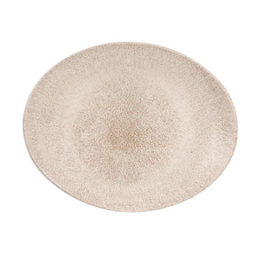 DS572 Churchill Studio Prints Raku Oval Coupe Plates Agate Grey 270mm (Pack of 12) - JD Catering Equipment Solutions Ltd