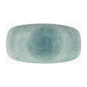 DW406 Churchill Studio Prints Raku Rectangular Plates Jade Green 189 x 355mm - JD Catering Equipment Solutions Ltd