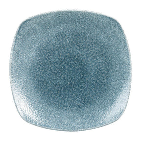 HC782 Churchill Studio Prints Raku Square Plates Topaz Blue 252mm (Pack of 12) - JD Catering Equipment Solutions Ltd