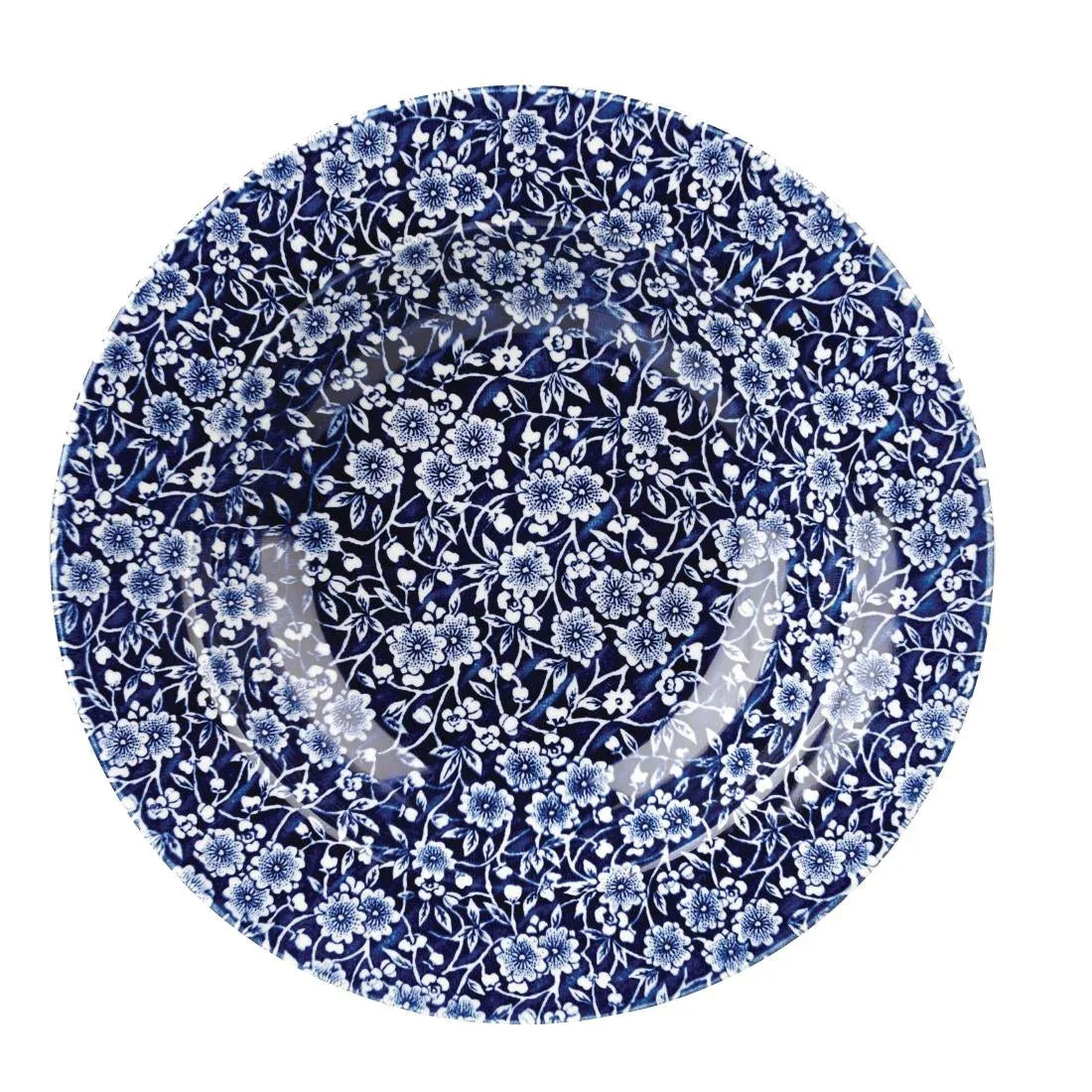 GM688 Churchill Vintage Prints Willow Victorian Calico Rimmed Bowl 249mm - JD Catering Equipment Solutions Ltd