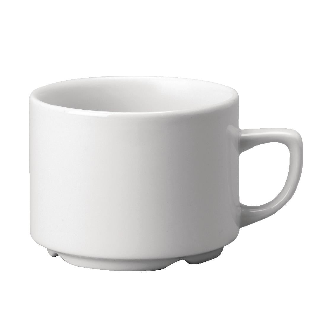 Churchill White Maple Breakfast Cups 280ml (Pack of 24) JD Catering Equipment Solutions Ltd