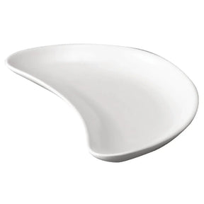 P618 Churchill Whiteware Crescent Salad Plates 202mm (Pack of 12) - JD Catering Equipment Solutions Ltd