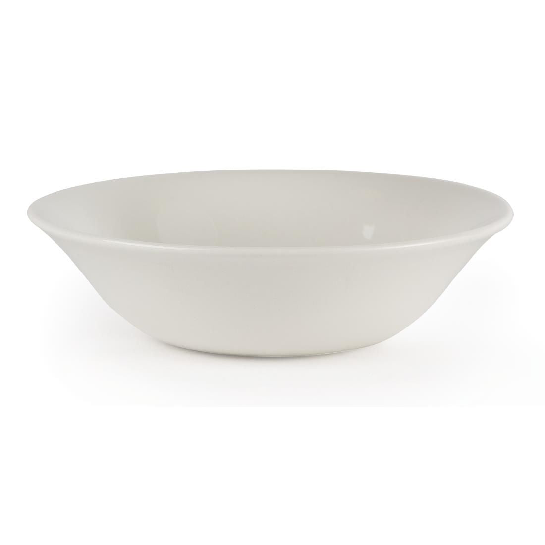 Churchill Whiteware Oatmeal Bowls 150mm (Pack of 24) JD Catering Equipment Solutions Ltd