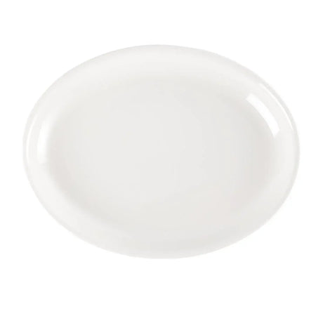 P744 Churchill Whiteware Oval Platters 254mm (Pack of 12) - JD Catering Equipment Solutions Ltd