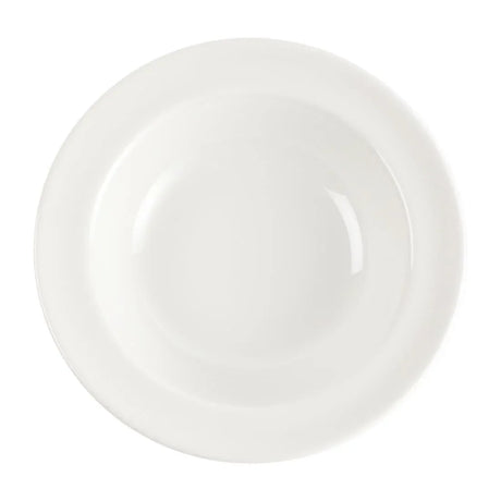 P284 Churchill Whiteware Rimmed Fruit Bowls 190ml (Pack of 24) - JD Catering Equipment Solutions Ltd