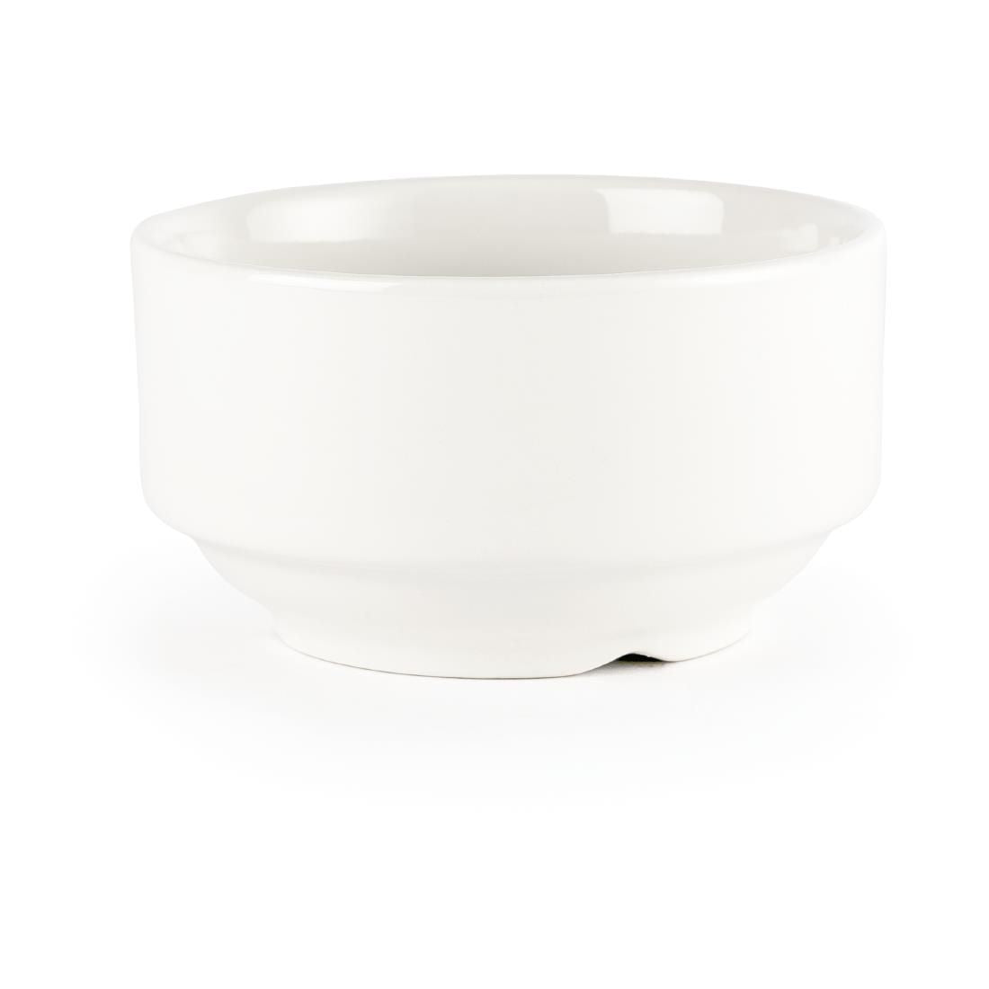 Churchill Whiteware Soup Bowls 398ml (Pack of 24) JD Catering Equipment Solutions Ltd