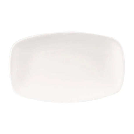 DW345 Churchill X Squared Oblong Plates White 121 x 200mm (Pack of 12) - JD Catering Equipment Solutions Ltd
