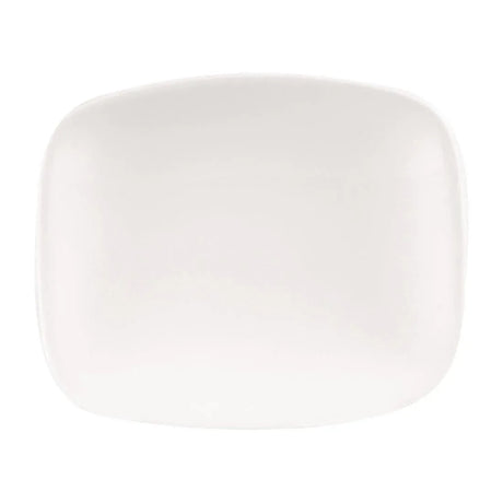 DW343 Churchill X Squared Oblong Plates White 126 x 154mm (Pack of 12) - JD Catering Equipment Solutions Ltd