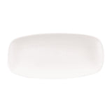 Churchill X Squared Oblong Plates White 127 x 269mm (Pack of 12) JD Catering Equipment Solutions Ltd