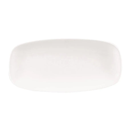 DW344 Churchill X Squared Oblong Plates White 127 x 269mm (Pack of 12) - JD Catering Equipment Solutions Ltd
