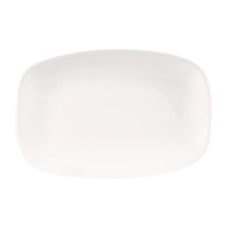 DW342 Churchill X Squared Oblong Plates White 157 x 237mm (Pack of 12) - JD Catering Equipment Solutions Ltd