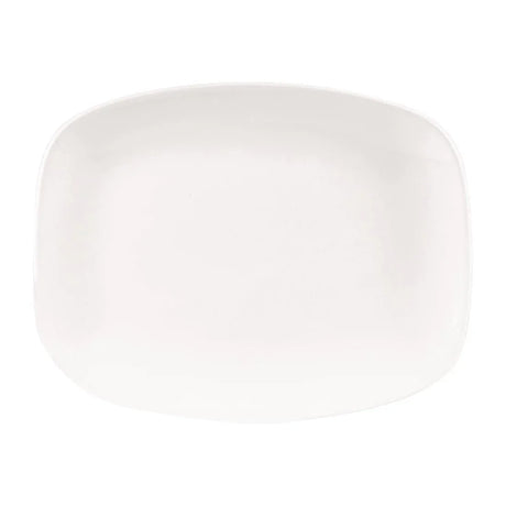 DW341 Churchill X Squared Oblong Plates White 202 x 261mm (Pack of 12) - JD Catering Equipment Solutions Ltd