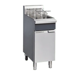 Cobra 400mm Single Pan Natural/LPG Gas Fryer CF2 - JD Catering Equipment Solutions Ltd