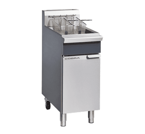 Cobra 400mm Single Pan Natural/LPG Gas Fryer CF2 JD Catering Equipment Solutions Ltd