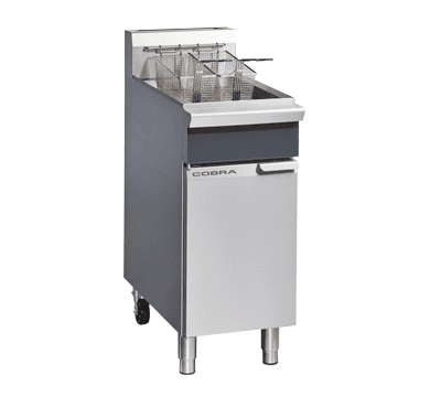 Cobra 400mm Single Pan Natural/LPG Gas Fryer CF2 JD Catering Equipment Solutions Ltd