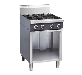 Cobra C6D - 600mm Four Burner Natural/LPG Cooktop JD Catering Equipment Solutions Ltd