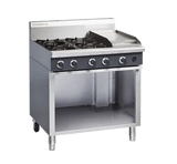 Cobra C9C - 900mm Four Burner/Griddle Natural/LPGCooktop - JD Catering Equipment Solutions Ltd