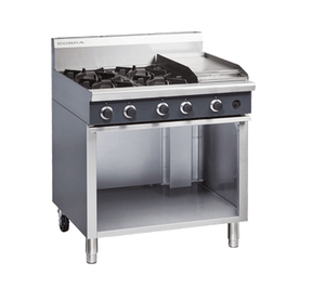 Cobra C9C - 900mm Four Burner/Griddle Natural/LPGCooktop JD Catering Equipment Solutions Ltd