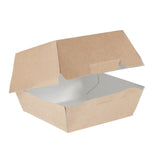 Colpac Compostable Kraft Burger Boxes Small 108mm (Pack of 250) JD Catering Equipment Solutions Ltd