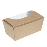 Colpac Compostable Kraft Cake Boxes With Window Small (Pack of 500) JD Catering Equipment Solutions Ltd