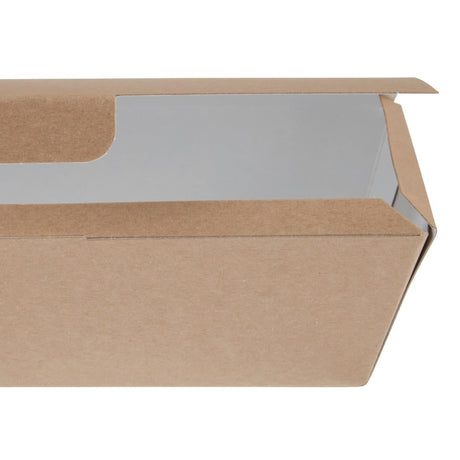 Colpac Compostable Kraft Food Boxes 250mm (Pack of 150) JD Catering Equipment Solutions Ltd