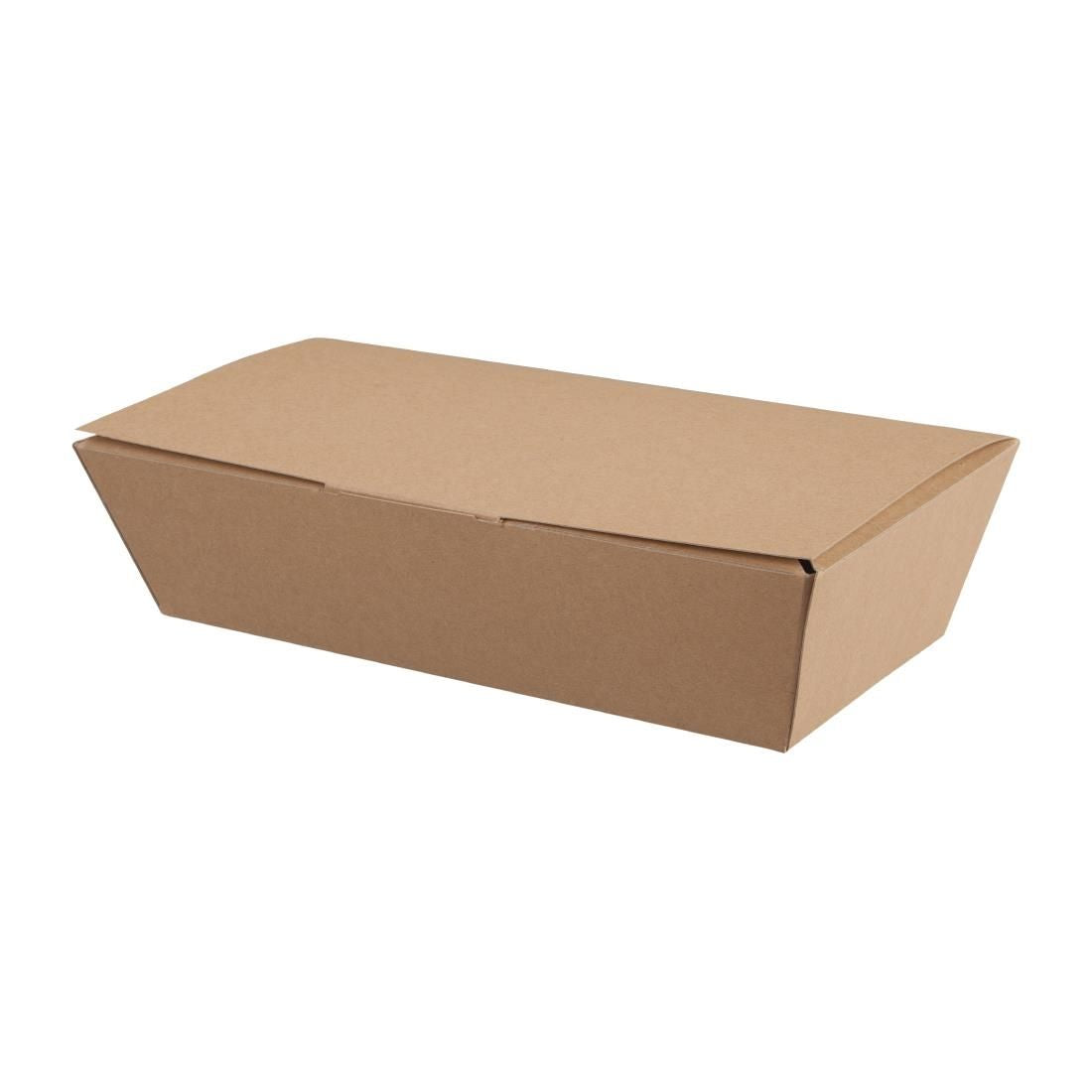 Colpac Compostable Kraft Food Boxes 250mm (Pack of 150) JD Catering Equipment Solutions Ltd
