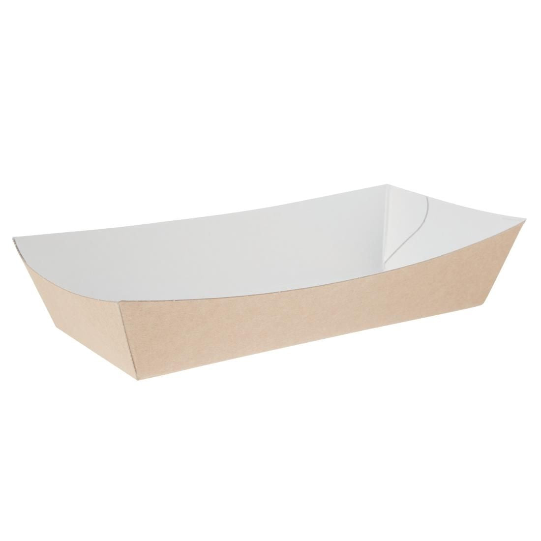 Colpac Compostable Kraft Food Trays Large 220mm (Pack of 250) JD Catering Equipment Solutions Ltd