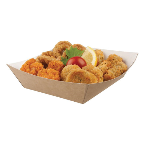 Colpac Compostable Kraft Food Trays (Pack of 500) JD Catering Equipment Solutions Ltd