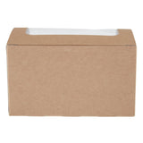 Colpac Compostable Kraft Sandwich Packs With PLA Window (Pack of 500) JD Catering Equipment Solutions Ltd