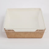 Colpac Fuzione Recyclable Paperboard Food Trays With Lid 1000ml / 35oz JD Catering Equipment Solutions Ltd