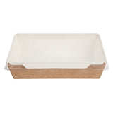 Colpac Fuzione Recyclable Paperboard Food Trays With Lid 1000ml / 35oz JD Catering Equipment Solutions Ltd