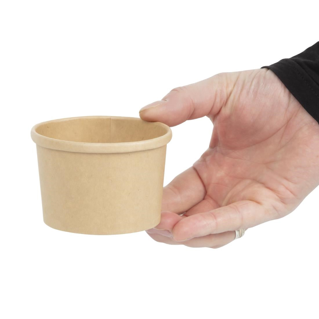 Colpac Recyclable Kraft Microwavable Soup Cups (Pack of 500) JD Catering Equipment Solutions Ltd