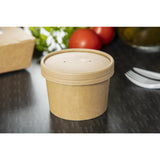 Colpac Recyclable Kraft Microwavable Soup Cups (Pack of 500) JD Catering Equipment Solutions Ltd