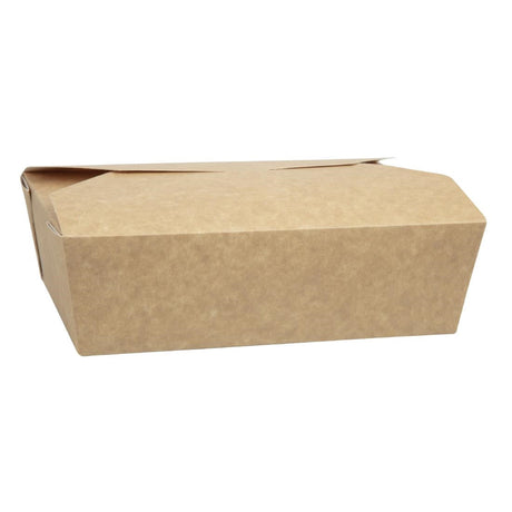 Colpac Recyclable Kraft Microwaveable Food Boxes 1950ml / 69oz (Pack of 200) JD Catering Equipment Solutions Ltd