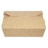 Colpac Recyclable Kraft Microwaveable Food Boxes 1950ml / 69oz (Pack of 200) JD Catering Equipment Solutions Ltd