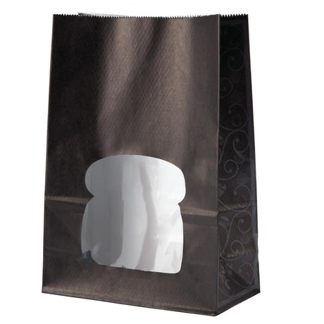 Colpac Recyclable Paper Sandwich Bags With Window (Pack of 250) JD Catering Equipment Solutions Ltd