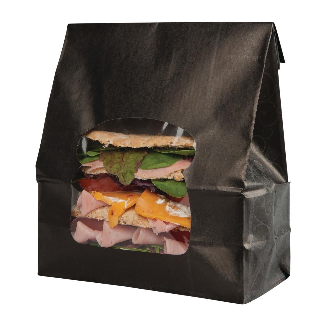 Colpac Recyclable Paper Sandwich Bags With Window (Pack of 250) JD Catering Equipment Solutions Ltd