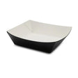 Burger tray - black - BioPak commercial catering consumable