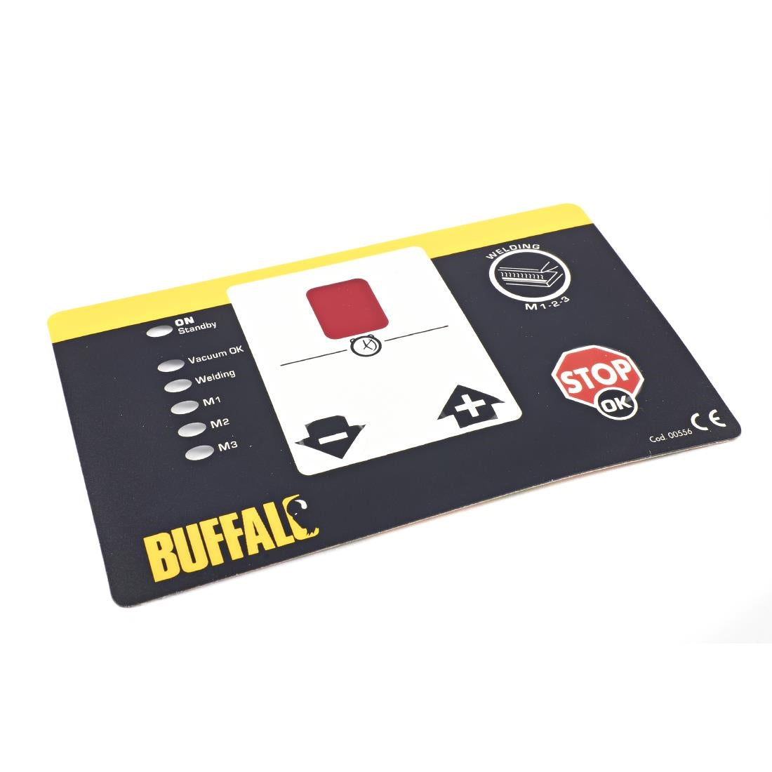 Control Panel Adhesive Label for Buffalo Vac Pack Machine JD Catering Equipment Solutions Ltd