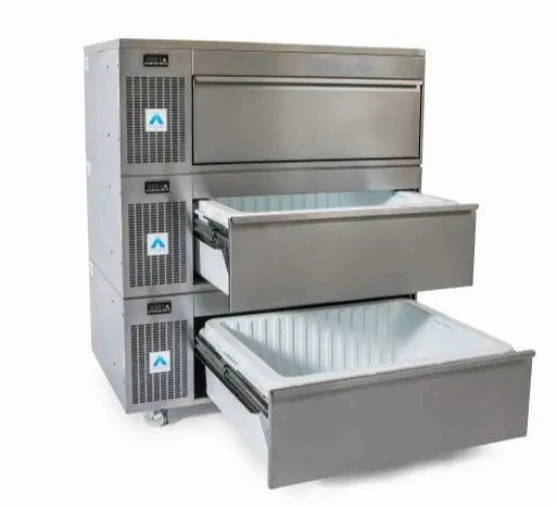 Adande - Bulk Storage - Fridge/Freezer - Three Drawer - Side Engine - VCS3 Series
