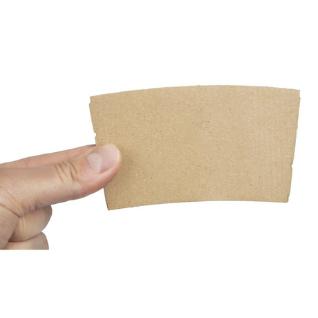 Corrugated Cup Sleeves for 12/16oz Cups (Pack of 1000) JD Catering Equipment Solutions Ltd