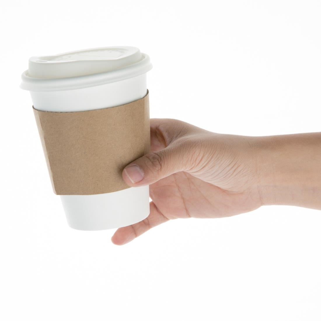 Corrugated Cup Sleeves for 12/16oz Cups (Pack of 1000) JD Catering Equipment Solutions Ltd