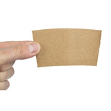 Corrugated Cup Sleeves for 8oz Cup (Pack of 1000) JD Catering Equipment Solutions Ltd