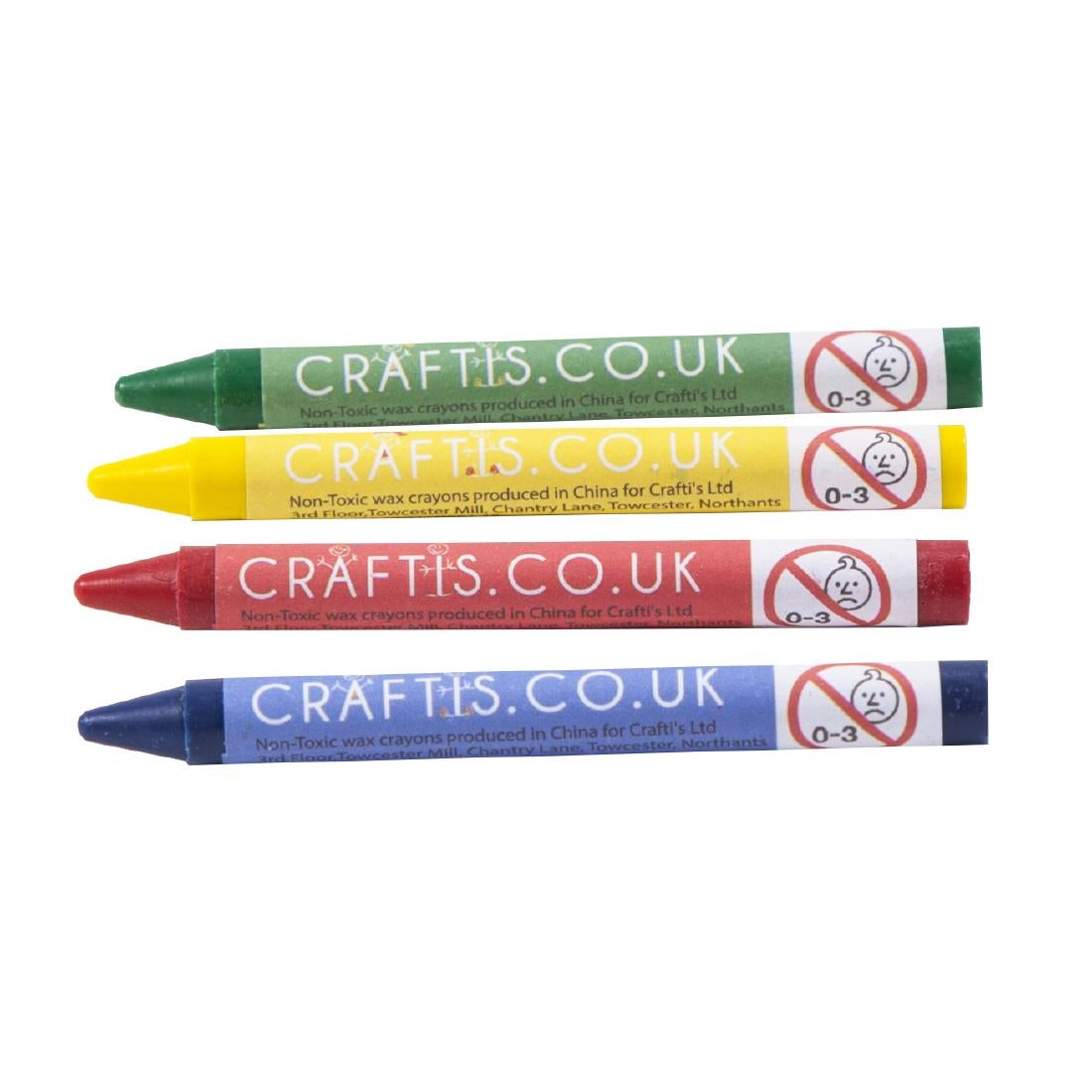 Crafti's Children's Round Crayons (Pack 200) JD Catering Equipment Solutions Ltd