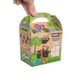 Crafti's Kids Recycled Kraft Bizzi Meal Boxes Pet and Farm (Pack of 200) JD Catering Equipment Solutions Ltd