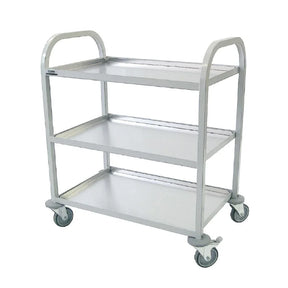 CE981 Craven Enamelled 3 Tier Clearing Trolley - JD Catering Equipment Solutions Ltd