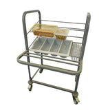 Craven Steel Condiment, Cutlery and Tray Dispense Trolley JD Catering Equipment Solutions Ltd