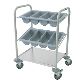 Craven Steel Cutlery Trolley JD Catering Equipment Solutions Ltd