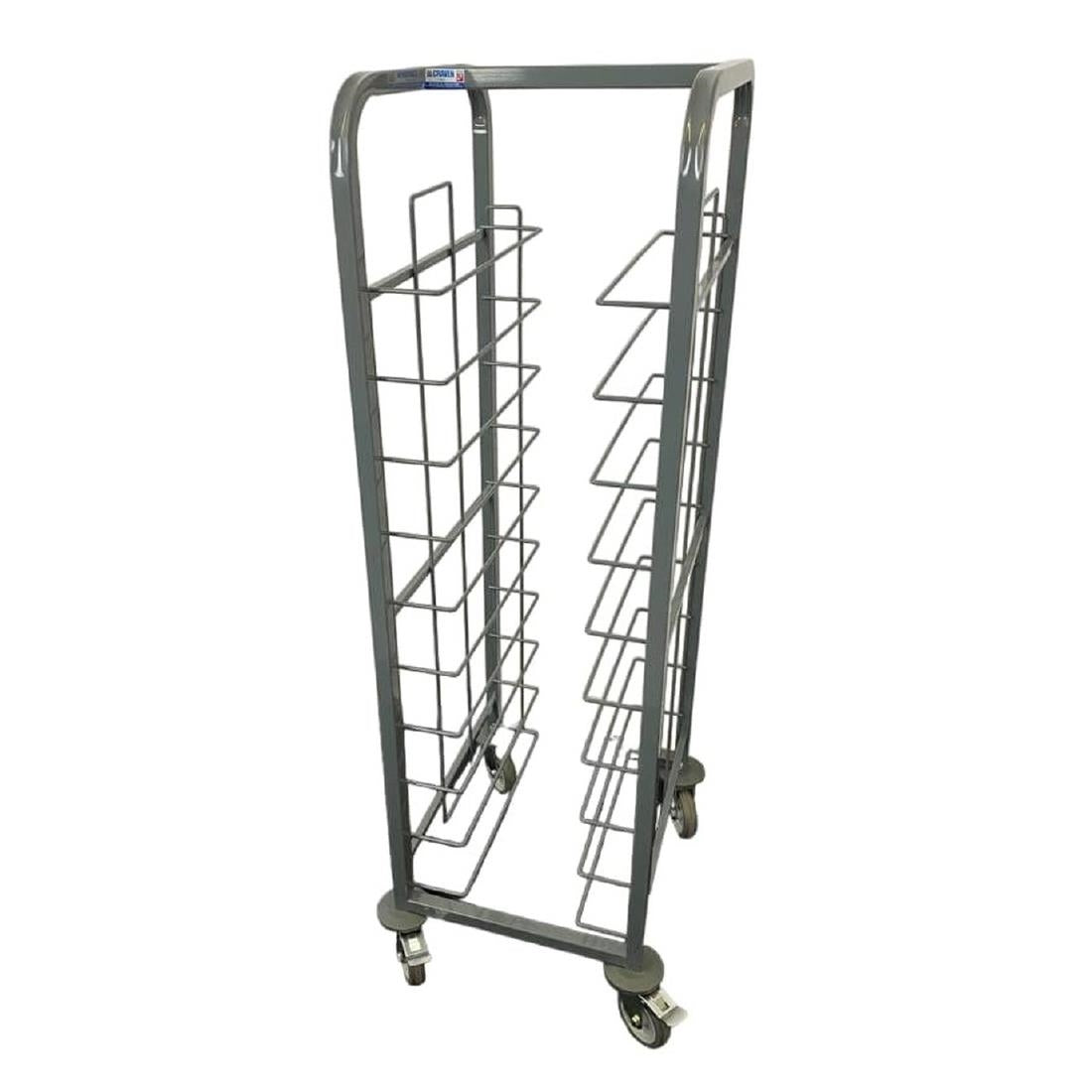 Craven Steel Self Clearing Trolley 10 Shelves JD Catering Equipment Solutions Ltd